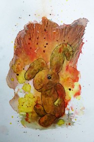Inkt Tekening Bunny