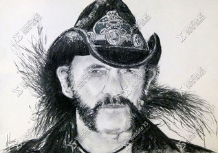 Portret Lemmy Kilmister